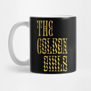 golden girls typographi Mug
